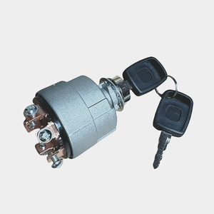 สวิตช์กุญแจสตาร์ท Xugong รุ่น JK428XG สำหรับรถตัก รถบดถนน รถยก รถเครน อะไหล่เปลี่ยนกุญแจล็อค - Product Image 1