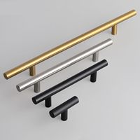 Poignées et Boutons de Tiroir en Acier Inoxydable Économiques pour Meubles de Cuisine, Armoires et Commodes