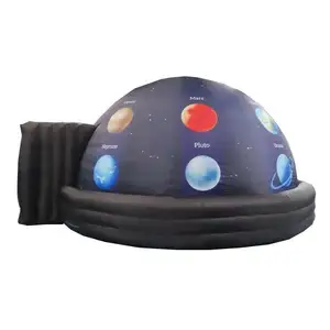 Inflatable Dome chiếu planetarium Điện Ảnh lều, Inflatable Lều tuyết glamping lều cho Thuê Ngoài trời