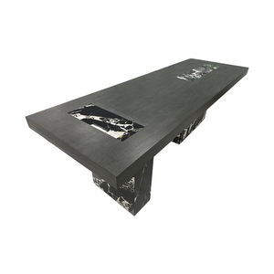 Simple Sanders Top Island Table pour cuisine avec Napoléon noir fritté - Product Image 6