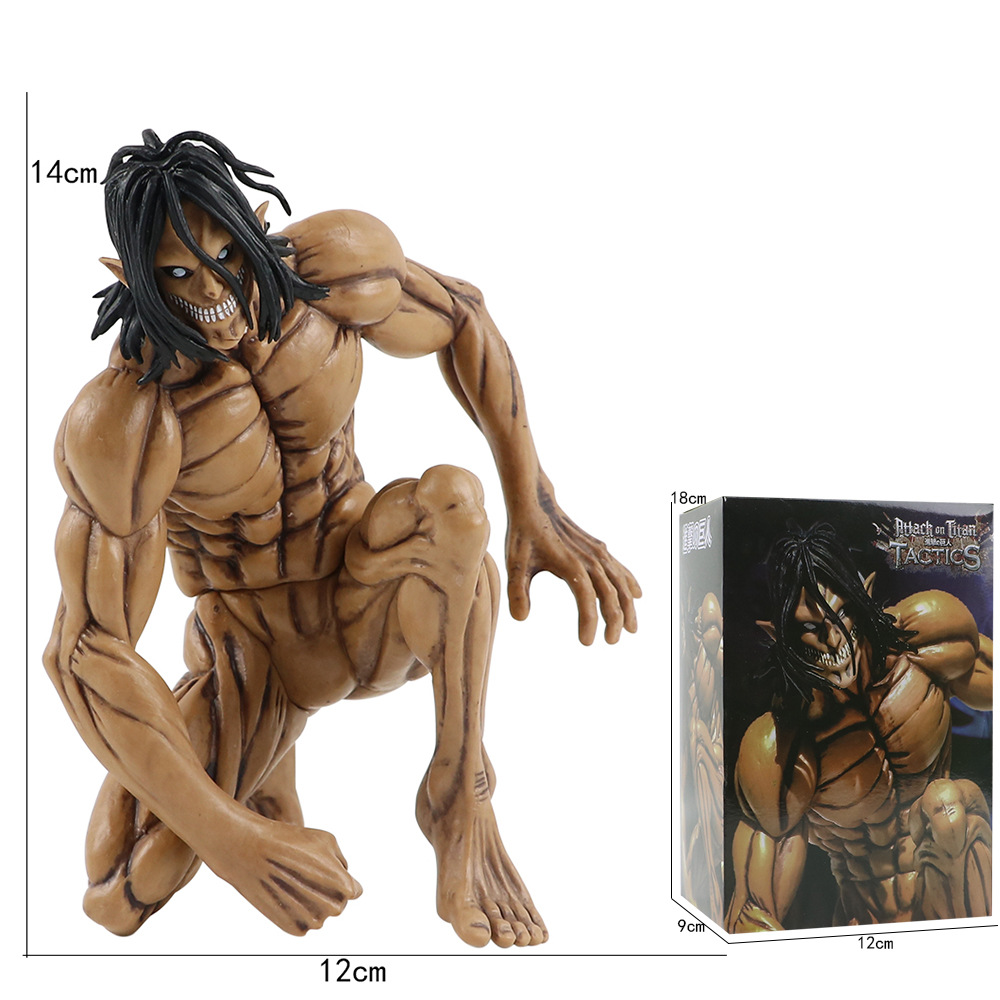 kneeling Eren box packing