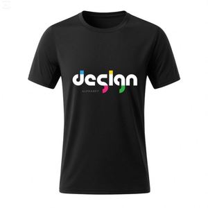 Quick Dry Polyester <b>T</b> Shirt Custom Logo Design Personalized Print Moisture Wicking Comfortable Casual Sports Uniforms - Product Image 2