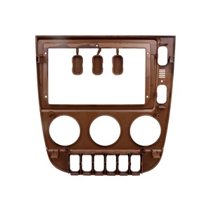 Façade d'<span class=keywords><strong>autoradio</strong></span> 9 pouces pour <span class=keywords><strong>MERCEDES</strong></span>-BENZ ML 500 (<span class=keywords><strong>W163</strong></span>) 2001-2005, kit d'installation stéréo, panneau de tableau de bord, cadre audio - Product Image 2