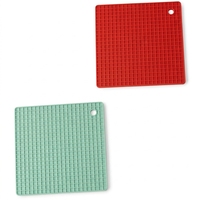 Set de table en silicone alvéolé, isolant thermique, qualité alimentaire, design moderne et minimaliste, forme ronde ou carrée, pour table de cuisine, anti-brûlure