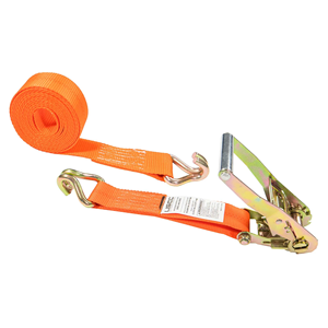 Heavy Duty Ratchet Tie Down Strap com Ganchos Carga Amarração Strap para Truck Trailer Load Securing - Product Image 6