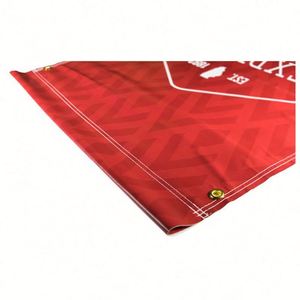 Large Format Street Light Pole Banner Double Sided Custom Printed <b>Vinyl</b> for Roadside Branding Campaigns - Product Image 3