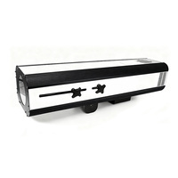Projecteur LED 880W avec lumière blanc chaud et blanc froid, avec flight case, pour mariage, fête, scène