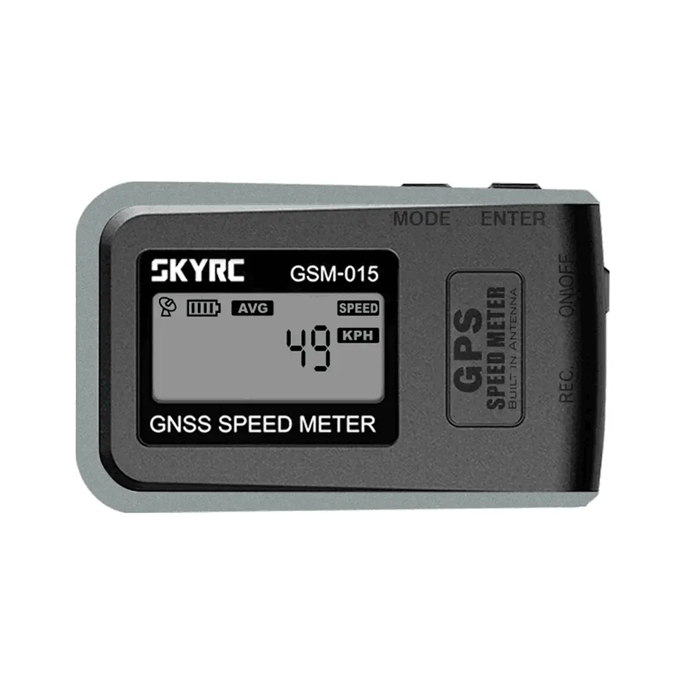 SKYRC GSM-015 GNSS pengukur kecepatan, helikopter pesawat Quadcopter mobil RC Multirotor FPV pengukur kecepatan GPS presisi tinggi