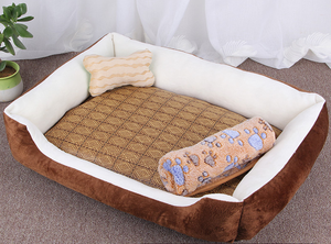 Neue heiß verkaufte Fabrik auf Lager Niedriger Preis und MOQ-Haustier zubehör Verschleiß festes, bequemes Katzen-und Hunde bett aus weichem Stoff - Product Image 5