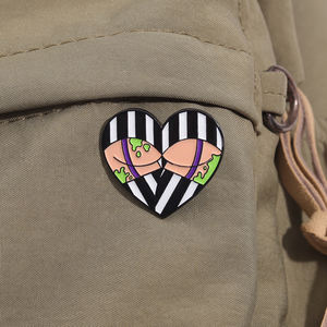 Broche en émail <span class=keywords><strong>punk</strong></span> créative d'Halloween, broche en métal vintage amusante, badge de revers, bijoux, accessoires pour sac à dos - Product Image 3