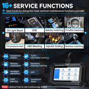 D5S OBD2 Codelezer 5 Systeem PCM/TCM/ABS/SRS Auto Scanner Diagnose Gereedschap CAN FD FCA Auto Diagnose Apparaat 15+ Resets - Product Image 5