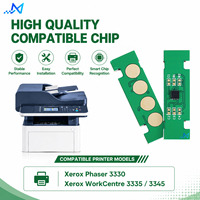 Chip de Tóner Negro Compatible 106R03623 para Phaser 3330 WorkCentre 3335/3345, Cartucho de Reinicio Inteligente, Rendimiento de 15K