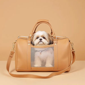 Élégant petit sac de voyage étanche pour chat et chien sac de transport pour animaux de compagnie à la mode pour les aventures en déplacement - Product Image 3