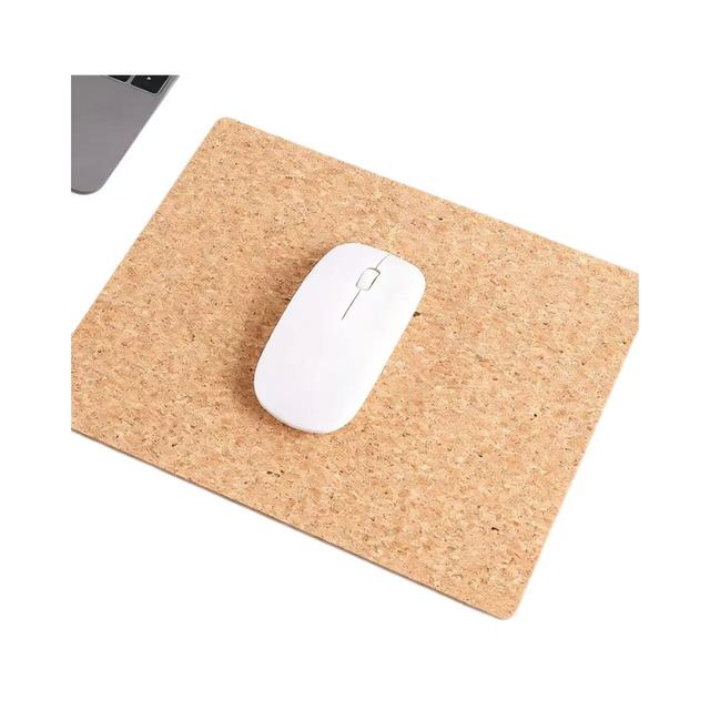 Beckon Custom Large Cork Mouse Pad Eco-Friendly Desk Mat for Office Computer Keyboard  Gaming