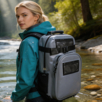 Sac à dos de sport résistant aux intempéries, sac de sport robuste 35L avec compartiment pour ordinateur portable, poche cachée, compartiment ventilé pour chaussures, idéal pour la randonnée