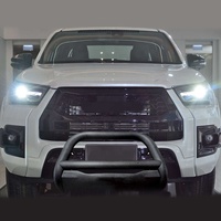 Ramasser 4x4 Ofroad Camion Pare-chocs avant en acier Barre de poussée Barre de taureau en acier-Pare-chocs avant durable pour JAC T8 O