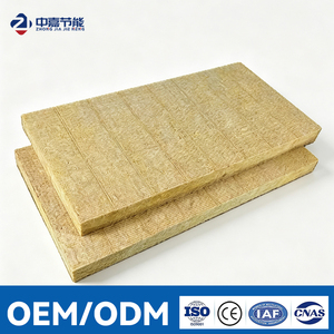 Panneau en laine de roche insonorisant et ignifuge 120 kg/m³ pour l'isolation thermique des murs, des toits et des plafonds dans la construction - Product Image 1