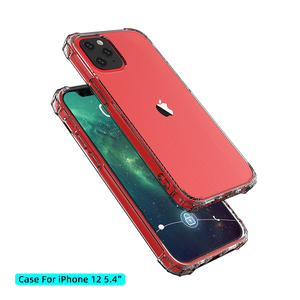 เคสโทรศัพท์มือถือแบบใส TPU 3 มิติ กันกระแทก พร้อมถุงลมนิรภัย ป้องกันรอบด้าน 360 องศา  วัสดุเจลนิ่ม สำหรับ iPhone 12 ป้องกันการตกกระแทก ปกป้องเลนส์ - Product Image 6