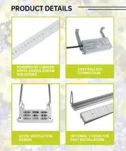 JK Slim Linear Type Best Commercial Full Spectrum 100w 120w 125w 150w Led Grow Light 2023