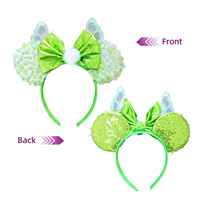 Nouveau dessin animé souris oreilles bandeaux enfants bandeau pour Cosplay et vacances Halloween oreilles meilleurs jamais bandeaux