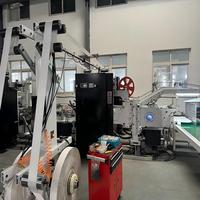 Machine entièrement automatique de fabrication de sacs en PP à valve pour ciment, machine de fabrication de sacs à fond carré pour farine de blé, résine, engrais