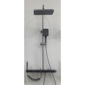 Juego de Ducha de Alta Gama Kaved KS03, Moderno y Contemporáneo, con Válvula Termostática de Latón y Cerámica, Cabezal de Ducha Rectangular - Product Image 1