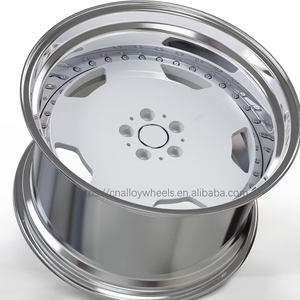 5x112 5x120 Roues 17 18 Pouces 8J 9J Style Classique Lèvres Profondes Jantes En Alliage Moyeux pour <span class=keywords><strong>Mercedes</strong></span> W140 W201 W126 <span class=keywords><strong>W124</strong></span> W126 Jantes - Product Image 5