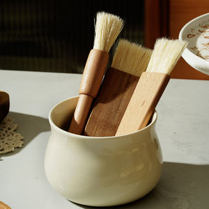 Cepillo <span class=keywords><strong>de</strong></span> madera natural para barbacoa, aceite, miel, <span class=keywords><strong>pan</strong></span>, pastelería, huevo, cepillo líquido, cerdas <span class=keywords><strong>de</strong></span> jabalí, molinillo <span class=keywords><strong>de</strong></span> granos <span class=keywords><strong>de</strong></span> café, cepillo <span class=keywords><strong>de</strong></span> limpieza, cocina - Product Image 3