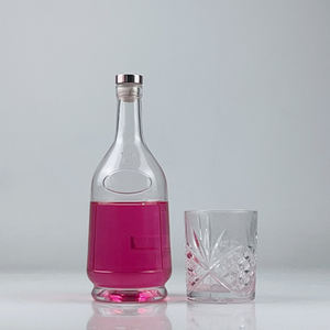 Newray <span class=keywords><strong>70</strong></span> <span class=keywords><strong>Cl</strong></span> Verre Vodka Liqueur Bouteille Verre Vin Whisky Carafe Bouteille pour Vin Bourbon Brandy Liqueur Jus Eau - Product Image 1