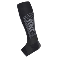 Football course à pied cyclisme mollet Protection Compression jambe manches sport mollet manches avec sangles en silicone