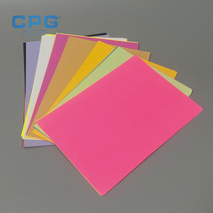 Factory Direct Supply Neon Construction <b>Paper</b> A4 Size Fluorescent Sheets School Project DIY Handcraft Material Color <b>Paper</b> - Product Image 1