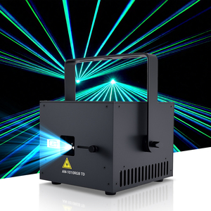 RGBW Proyector de animación a todo color Dj Luz láser DMX Bluetooth Luz láser inalámbrica para el escenario del evento del club - Product Image 3