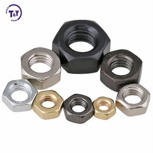 M6 M8 M10 M12 M16 ASTM Din 555 DIN934 DIN439 DIN936 UNI5587 Écrous hexagonaux en acier inoxydable à filetage fin - Product Image 4