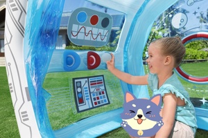Bestway 52632 Estación espacial Exploración <span class=keywords><strong>Niños</strong></span> Casa <span class=keywords><strong>de</strong></span> juegos inflable Estación espacial inflable para <span class=keywords><strong>niños</strong></span> Parque infantil - Product Image 3