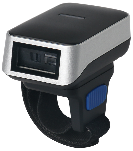 Wireless 2.4G 1D Mini Ring Barcode Scanner Hospital Portable Wireless Barcode Scanner