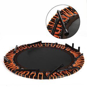 Trampoline d'intérieur pliable de 45 pouces, directement de l'usine, avec main courante en <span class=keywords><strong>mousse</strong></span> réglable, couleur personnalisée, mini rebondisseur pour la maison - Product Image 5