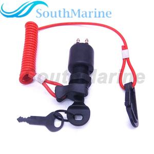 175974 5005801 Interrupteur d'allumage et ensemble de clés avec cordon pour <span class=keywords><strong>moteur</strong></span> hors-bord OMC Johnson <span class=keywords><strong>Evinrude</strong></span> 40-200HP - Product Image 4