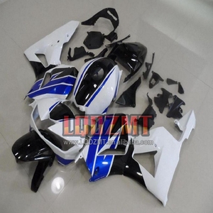Corps d'injection bleu blanc pour HONDA CBR 600CC <span class=keywords><strong>600RR</strong></span> 600 F5 2013 2014 2015 <span class=keywords><strong>2016</strong></span> 123No.10 CBR600 RR CBR600RR 17 18 19 20 Carénage - Product Image 1