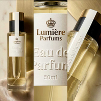 Étiquette personnalisée pour flacon de parfum écologique, papier texturé, gaufrage 3D, autocollant estampé à chaud pour flacon de parfum de niche en verre