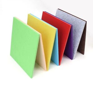 Panneaux muraux acoustiques auto-adhésifs JoyShine Modern Green, réduisant le bruit et absorbant le son, pour hôtel, OEM, ODM, vente <span class=keywords><strong>en</strong></span> gros - Product Image 5