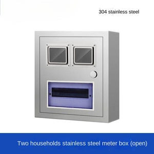 Boîte de compteur en acier inoxydable 304 de haute qualité équipement de distribution d'énergie de durabilité supérieure de Chine - Product Image 6