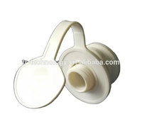 Bouchon de vidange en plastique pour glacière rotomoulée, joint en caoutchouc anti-fuite, bec de vidange fileté pour glacière, pièces de rechange
