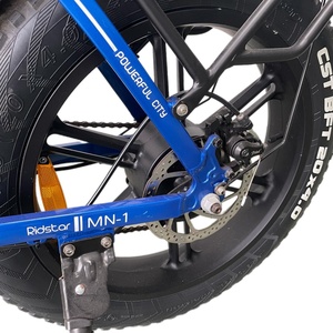Bicicleta Eléctrica Plegable de 48V 15Ah, Fatbike, Bicicleta Urbana con Llantas Gruesas para Adultos y Mujeres, Modelo MN-20, Bicicleta Eléctrica con Llantas Gruesas para Grava - Product Image 2