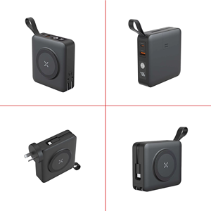 Nouvelles inventions Banque d'alimentation CA certifiée 2025 SAA PD 20W Chargement rapide sans fil Banques d'alimentation 10000mAh avec chargeur mural AC pour AUS - Product Image 6