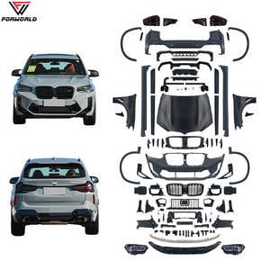 Fuente de fabricación Kit de Carrocería completa Guardabarros de rejilla de parachoques trasero delantero para <span class=keywords><strong>BMW</strong></span> F25 X3 11-17 a <span class=keywords><strong>2023</strong></span> + X3M Kit de carrocería - Product Image 1