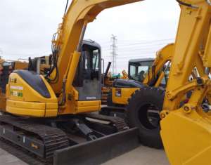 Venta caliente excavadoras Komatsu PC75 excavadora usada Komatsu excavadora Komatsu PC200 PC60 para la venta - Product Image 6