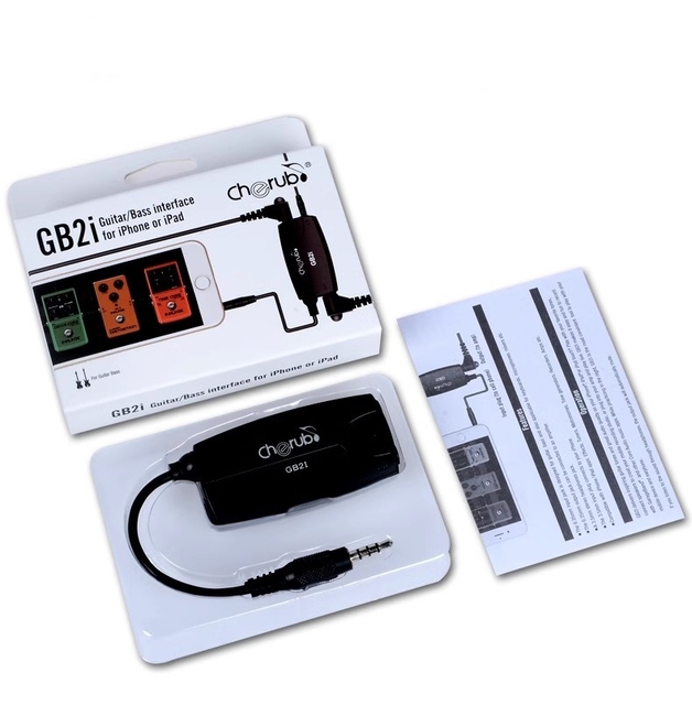Wholesale GB2i Multi Functional Musical Instrument Interface Adapter for Electric Guitar Bass Cello Phone