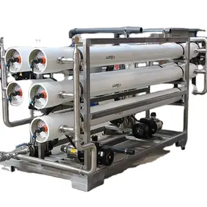 Équipement d'eau pure de filtration par membrane d'osmose inverse à grande échelle 10000L/H filtre d'équipement d'osmose inverse