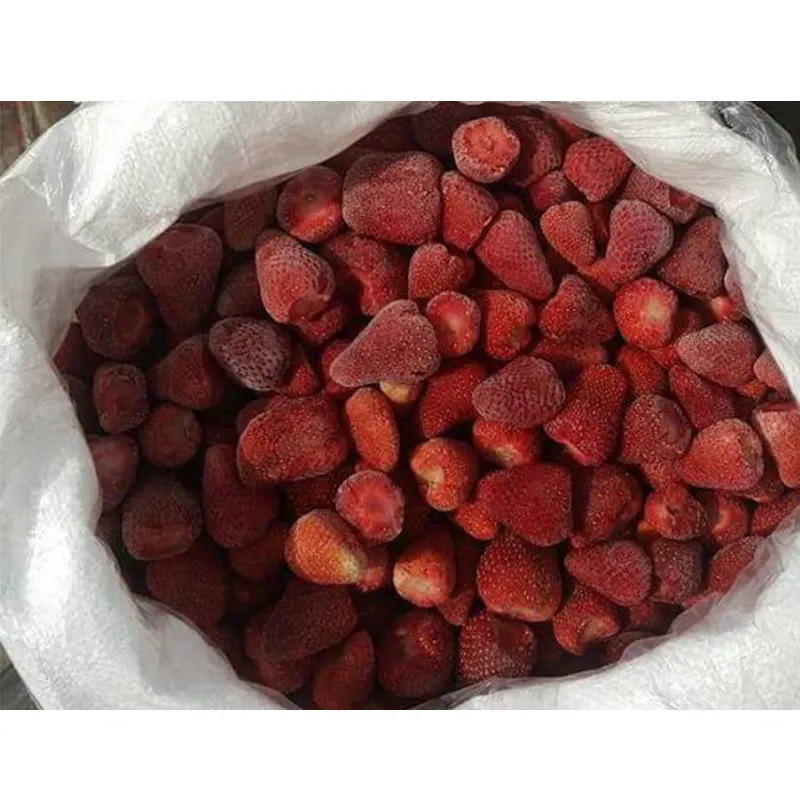 Вкусные недорогие Замороженные египетские замороженные фрукты IQF, цельная клубника