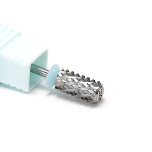 Migliori Punte per Trapano per Unghie 4XC in Carburo di Tungsteno Sicure per Smussatura, Lucidatura Rapida di Polvere Acrilica, Frese Rotanti in Carburo per E-file - Product Image 2